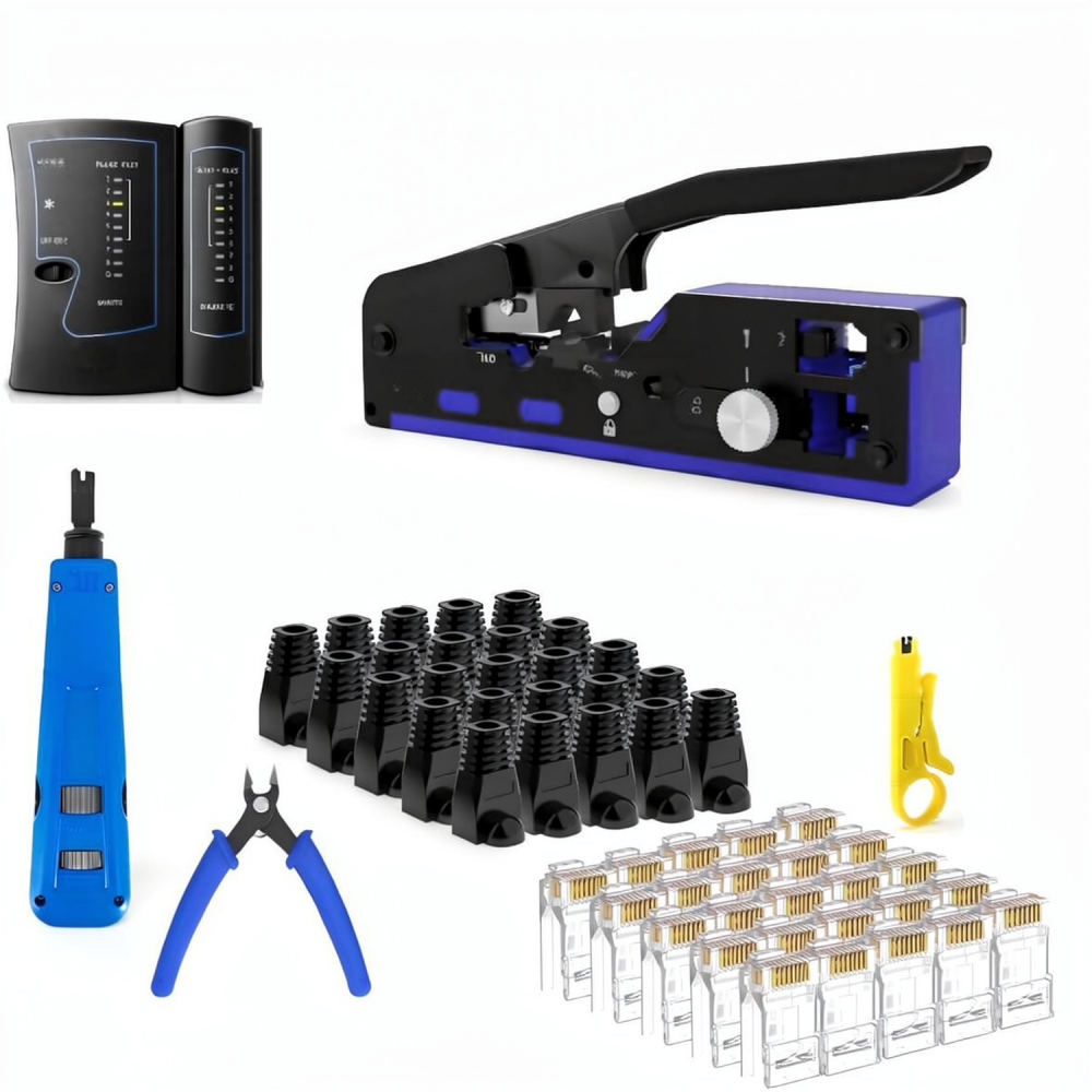 مجموعة أدوات تجعيد كابلات إيثر - مراجعة Pliers وسعره