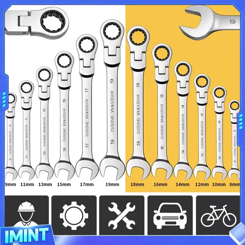مجموعة مفاتيح ربط برأس مرن، طق - مراجعة Wrench Set وسعره