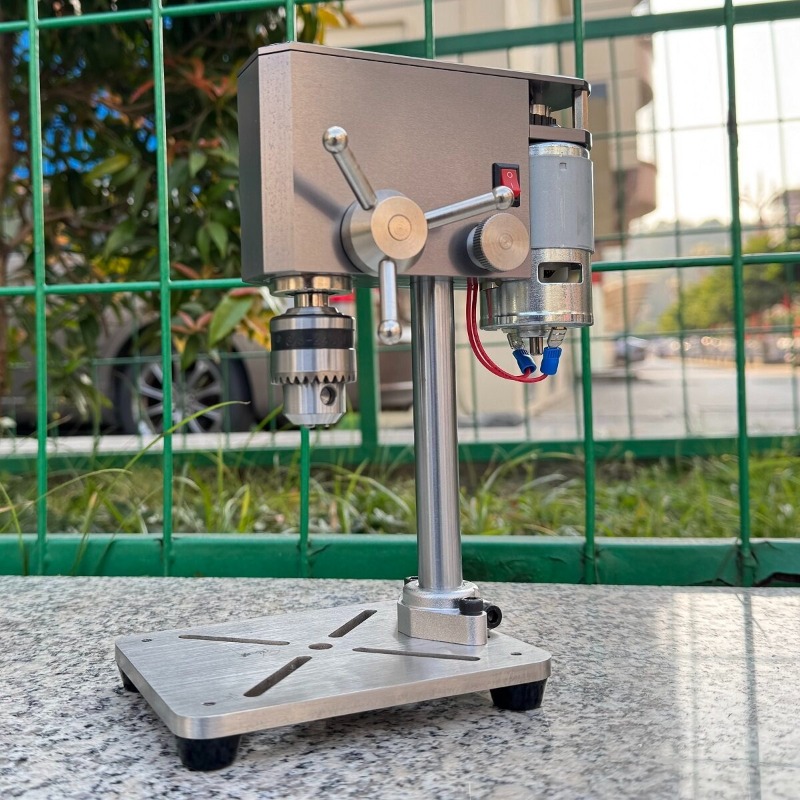 مثقاب مكتبي صغير بقوة 1100 واط - مراجعة Drill Press وسعره